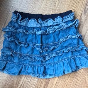 6/25 🌺SALE Girl gap jean skirt